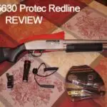Nebo Redline Flashlight with Universal shotgun mount